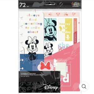 Happy Planner Disney Minnie Mouse Magic Colorblock Classic Accessory Pack NWT